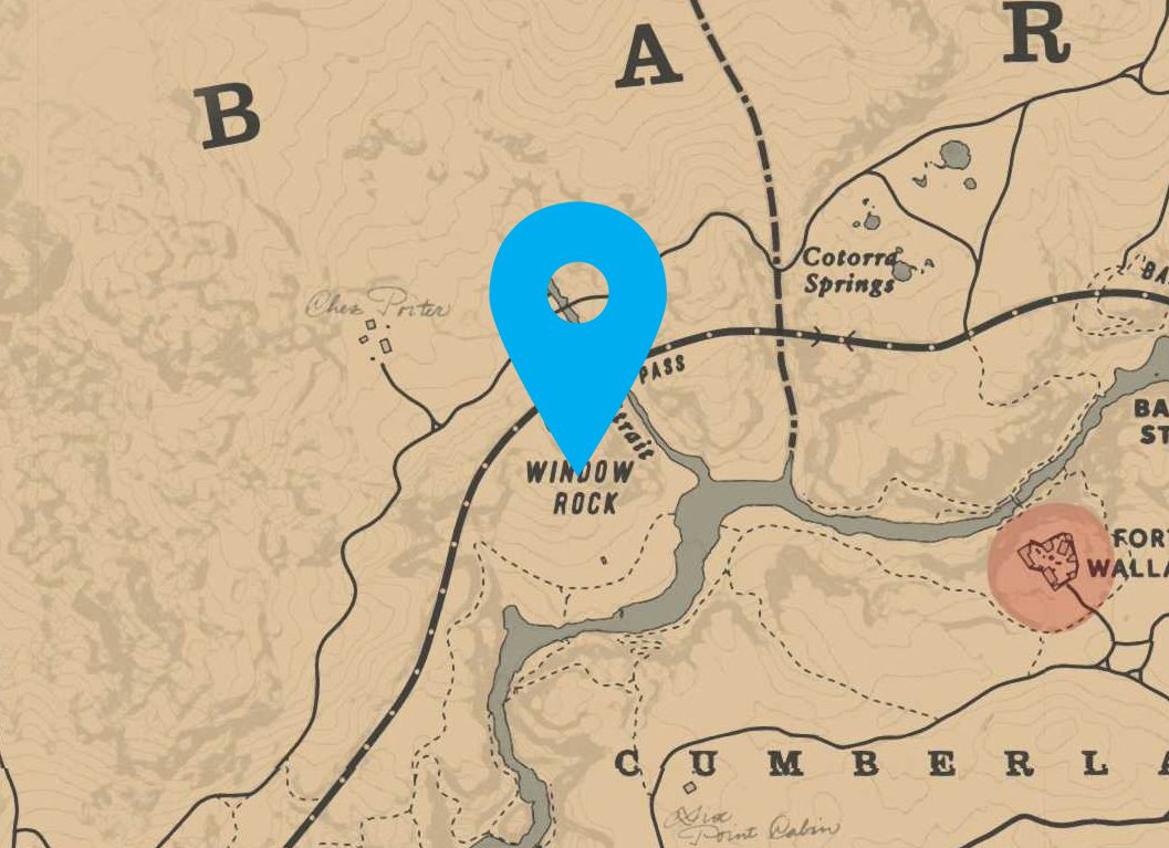 Carte Au Tresor Red Dead 2 Red Dead Redemption 2 Online Carte Au Tresor Calumet Ravine | Le Carte